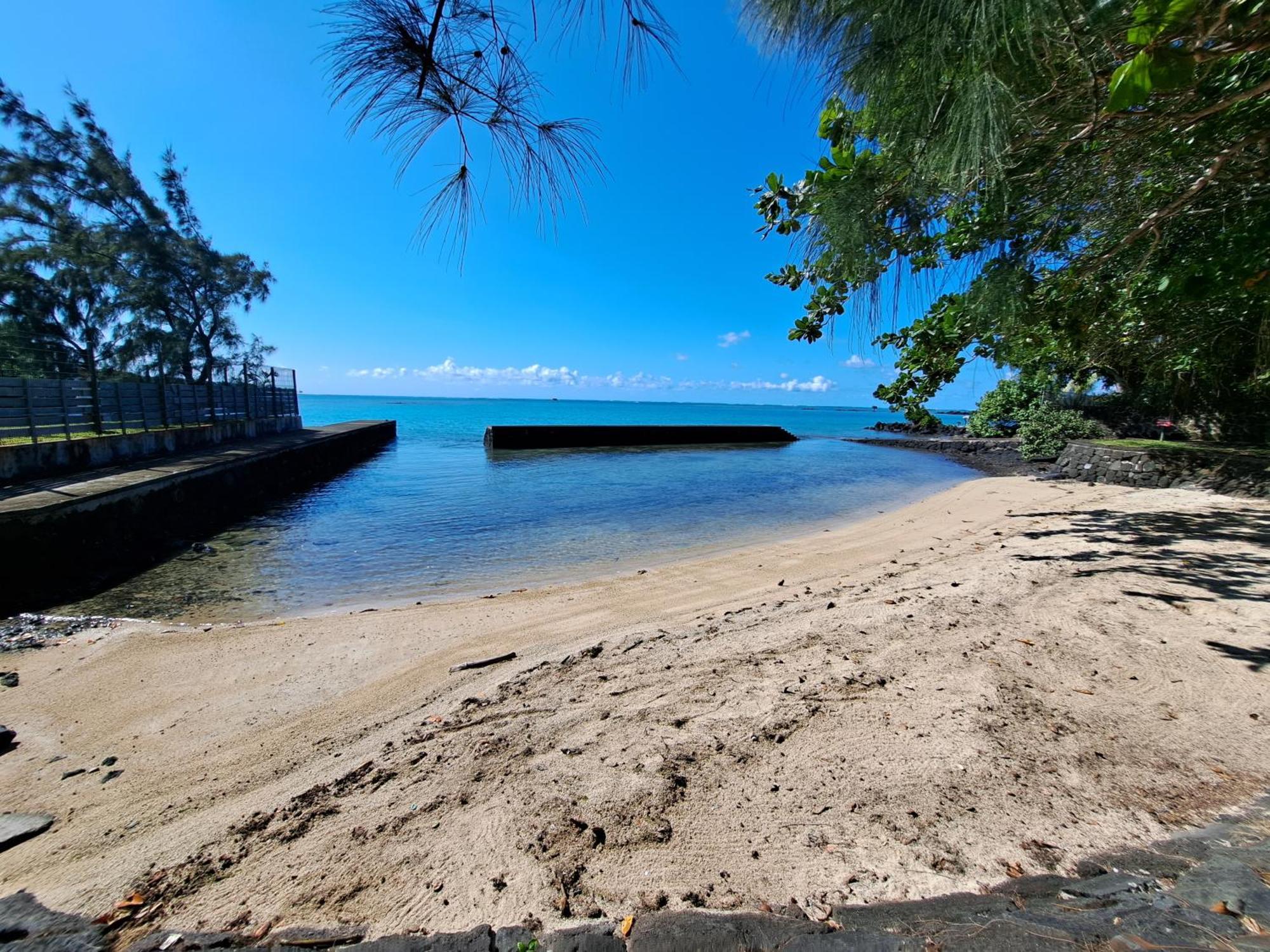 Clair De Lune - Private 2 Bedrooms Beachfront Villa Trou d'Eau Douce Exteriér fotografie